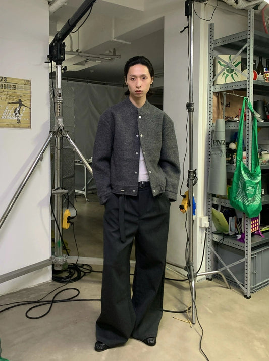 RT No. 29134 YORU WOOLEN BUTTON-UP JK