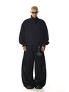 RT No. 32718 BLACK SILHOUETTE STAND COLLAR JK