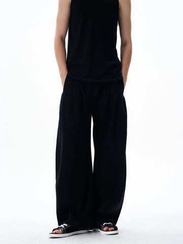 RT No. 19581 PLEATED BAGGY MACHETE CARGO PANTS