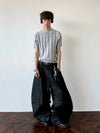 RT No. 18723 VERTICAL KNIT HENRY COLLAR SHORT SLEEVE