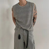 RT No. 18167 HOLLOW KNIT TANK TOP