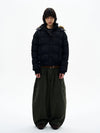 RT No. 32515 FUR HOODED PUFFER JK