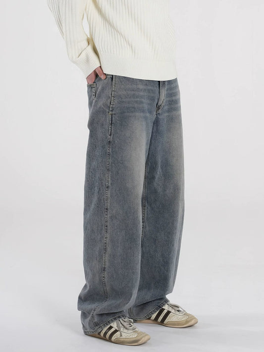 RT No. 12102 WASHED BLUE DENIM JEANS