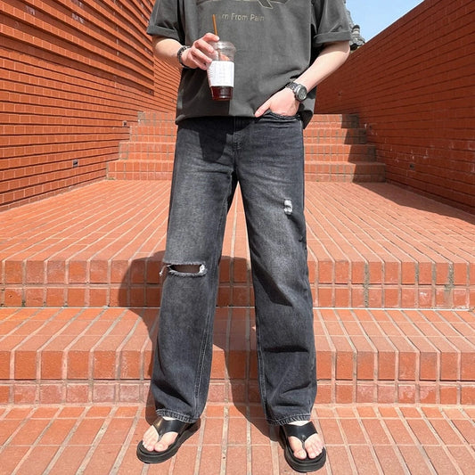 RT No. 18180 DISTRESSED DENIM JEANS