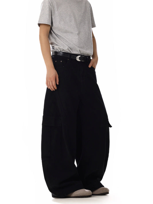 RT No. 18712 RECONSTRUCTED SCIMITAR CARGO PANTS