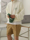 RT No. 18520 CREAM TENNIS ZIP WINDBREAKER JK