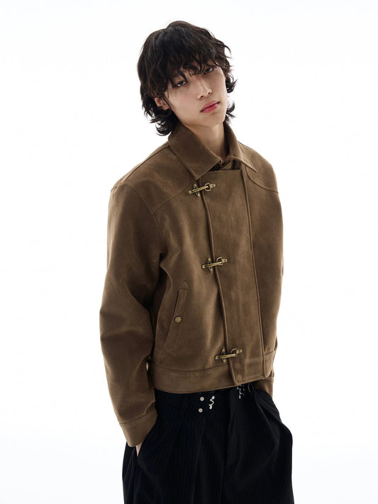 RT No. 25023 KUKI SUEDE COLLAR JK