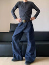 RT No. 32003 SCIMITAR STRAIGHT DENIM JEANS