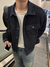 RT No. 32606 NAVY BLUE CORDUROY PATCH JK