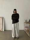 RT No. 18738 PLEATED MACHETE SWEATPANTS