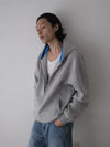 RT No. 29156 CONTRAST ZIP HOODIE