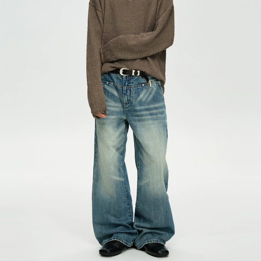 RT No. 40832 WHISKER WASHED DENIM JEANS