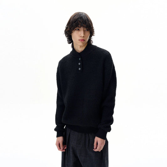 RT No. 31005 KNIT COLLAR SWEATER