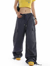 RTK (W) No. 520 PARACHUTE STRAIGHT PANTS