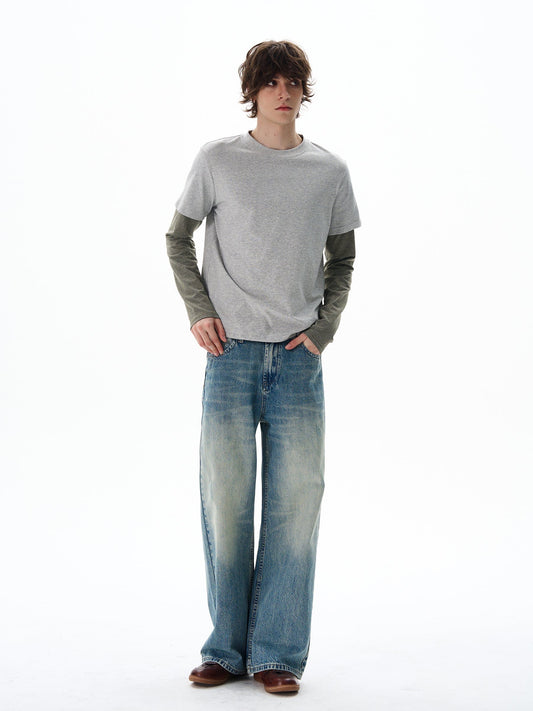 RT No. 12720 TWO PIECE LAYERED LONGSLEEVE