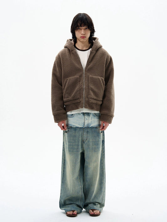 RT No. 32506 WOOLEN ZIP HOODIE JK