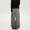 RT No. 40759 GRAY BAGGY STRAIGHT CARGO PANTS