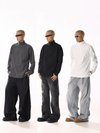 RT No. 19820 RECONSTRUCTED MOCK NECK LONGSLEEVE