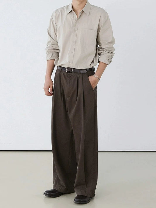 RT No. 19000 BUTTON-UP COLLAR SHIRT