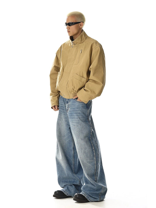 RT No. 28012 KHAKI SORA ZIP JACKET