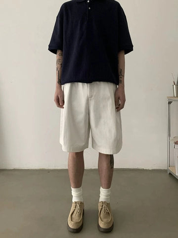 RT No. 18831 DOUBLE PLEATED CASUAL SHORTS