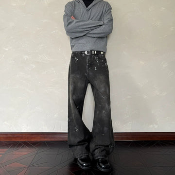 RT No. 40837 PAINT STRAIGHT DENIM JEANS