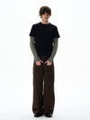 RT No. 12720 TWO PIECE LAYERED LONGSLEEVE
