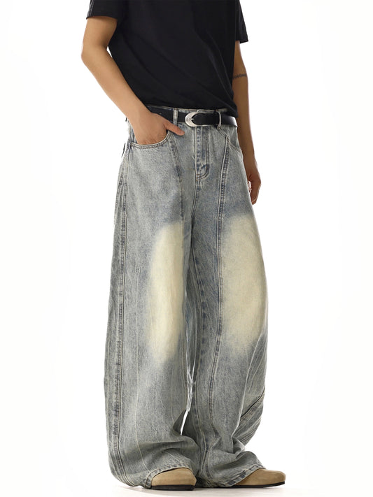 RT No. 18213 WASHED LIGHT BLUE DENIM JEANS