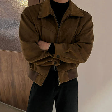 RT No. 33017 SUEDE ZIP JACKET