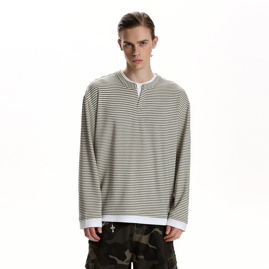 RT No. 59067 TWO PIECE STRIPED LONG SLEEVE