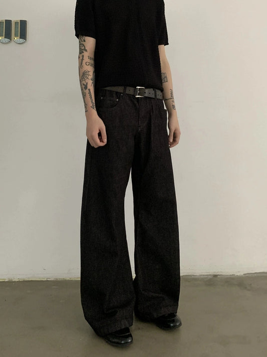 RT No. 19731 BLACK RODEO SCIMITAR JEANS