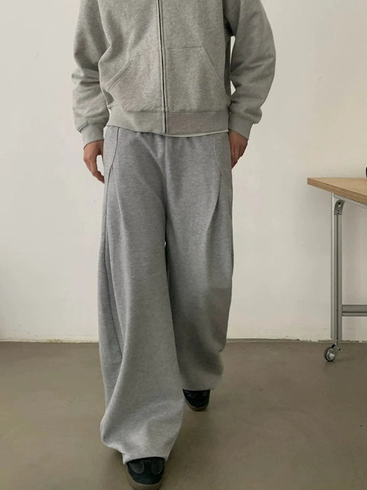 RT No. 18742 PLEATED SCIMITAR STRAIGHT SWEATPANTS