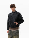 RT No. 50217 LEATHER BIKER JACKET