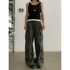 RT No. 18875 RECONSTRUCTED CARGO STRAIGHT PANTS