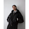 RT No. 29165 BLACK HOODED LEATHER JK