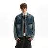 RT No. 40783 WASHED CROPPED DENIM JACKET