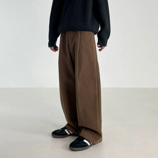 RT No. 18172 PLEATED STRAIGHT PANTS