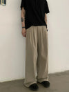 RT No. 19711 PLEATED STRAIGHT PANTS