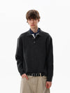 RT No. 50504 KNITWEAR POLO COLLAR SWEATER