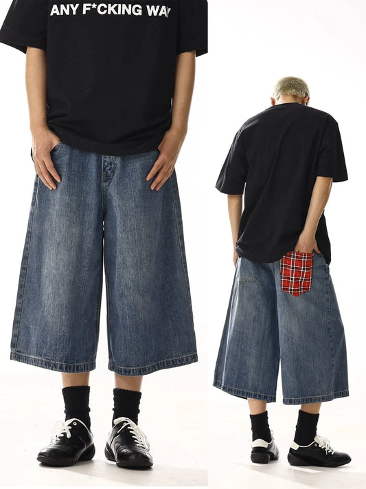 RT No. 13041 LONG DENIM SHORTS