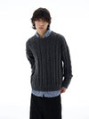 RT No. 25030 TWIST KNIT SWEATER