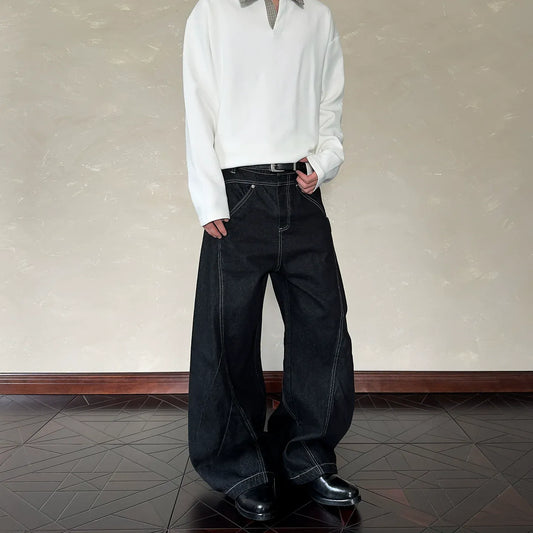 RT No. 40846 RECONSTRUCTED YORU SCIMITAR DENIM JEANS