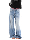 RTK (W) No. 512 DENIM BLUE WHISKER JEANS