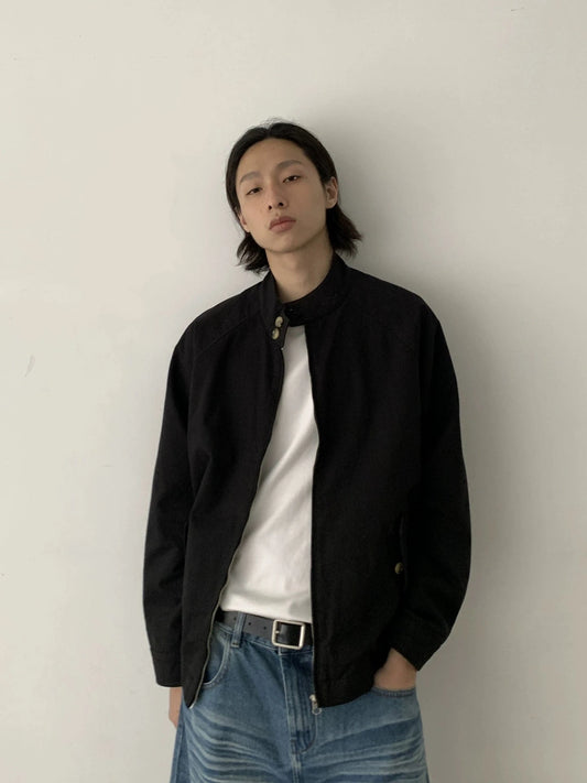 RT No. 29118 YORU STAND COLLAR ZIP JK