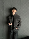 RT No. 32603 BIKER COLLAR LEATHER JK