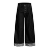RT No. 32006 WASHED BAGGY STRAIGHT DENIM JEANS