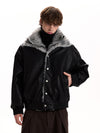RT No. 58032 WOLF DOUBLE COLLAR JACKET