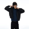 RT No. 25038 MINATO GRAY WOOLEN ZIPPER JK