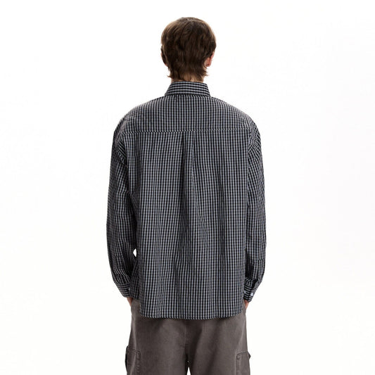 RT No. 59076 PLAID BUTTON UP SHIRT