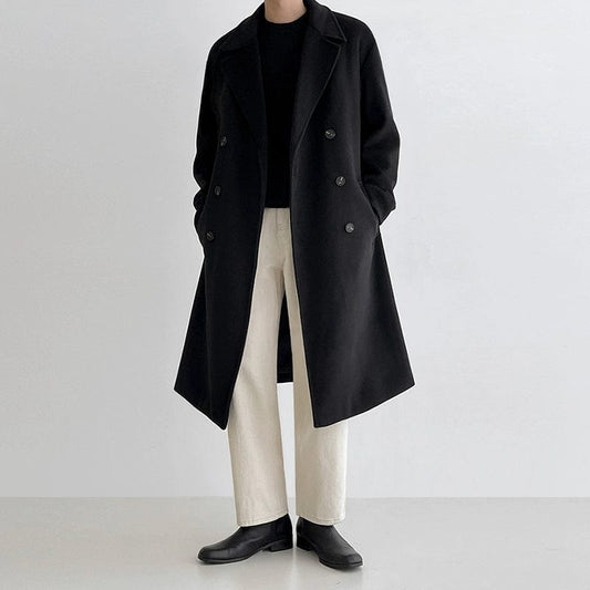 RT No. 11975 WOOLEN TRENCH COAT